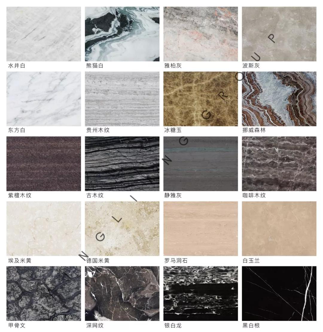 白玉兰石用什么颜色的石材好看,看看这些石头都像什么