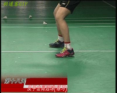 王小羽羽毛球教学视频反手高远球,羽毛球反手扣杀和反手高远球区别