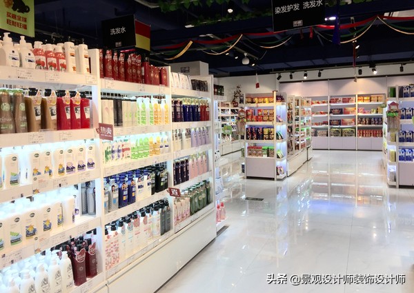 商场店铺设计案例图纸,超市设计图解大全