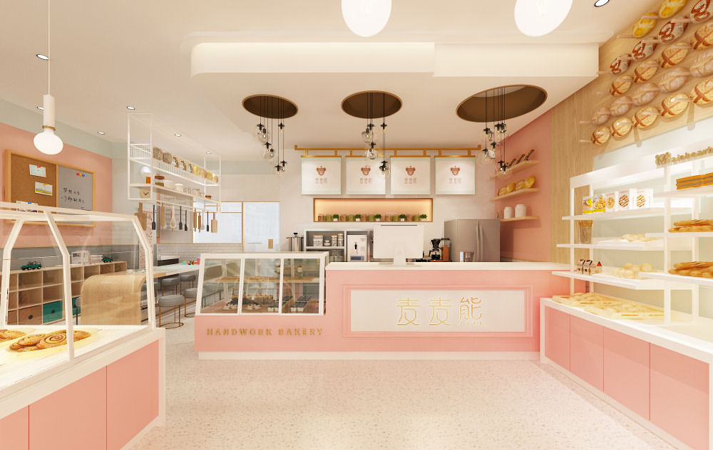 蛋糕店和花店一体装修,蛋糕店装修大概多少钱
