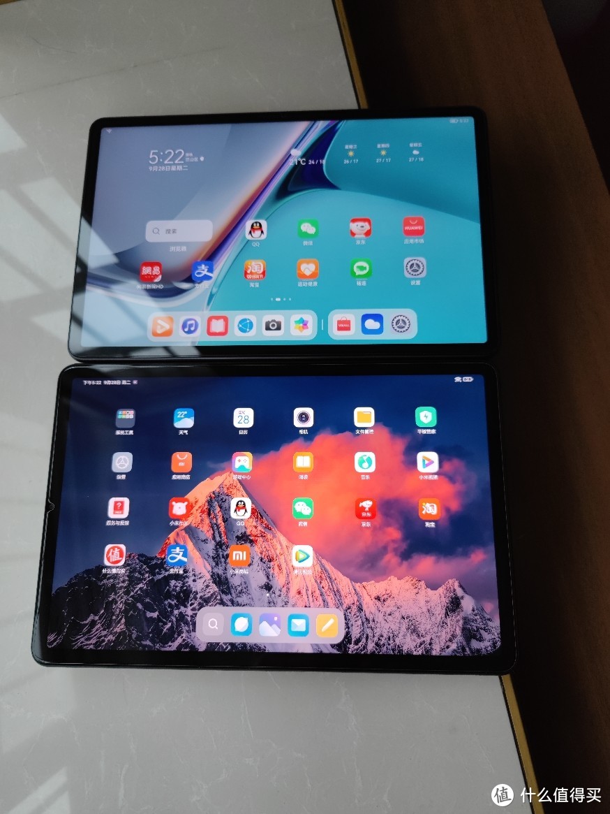 华为matepad11对比小米平板5pro,最新matepad11和小米平板5pro