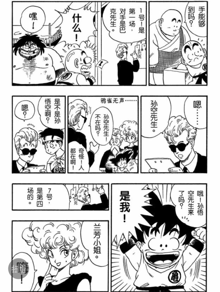 龙珠武道大会裁判有多强,龙珠中的第一武道会