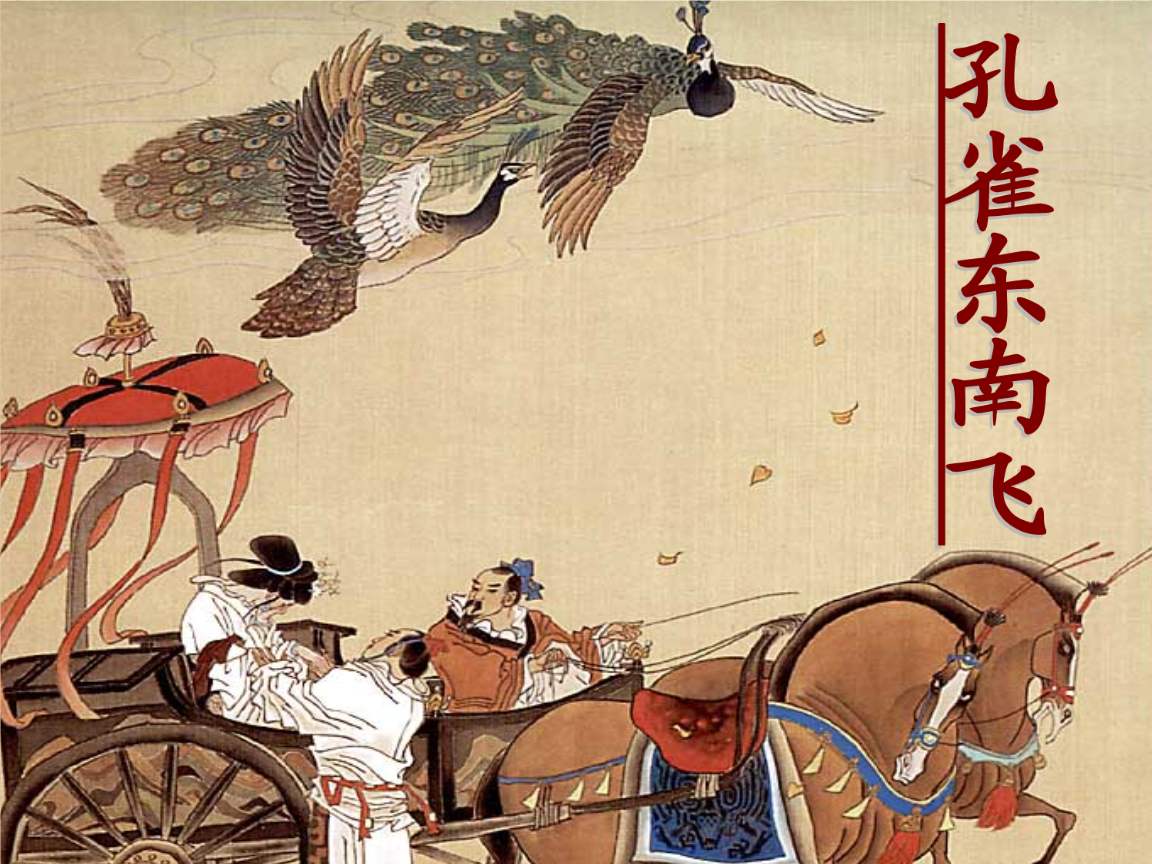 孔雀为什么东南飞而不是东北飞,孔雀为什么东南飞不往其他方向飞