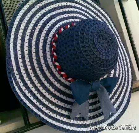有气质的遮阳帽钩织教程,钩织遮阳帽全教程
