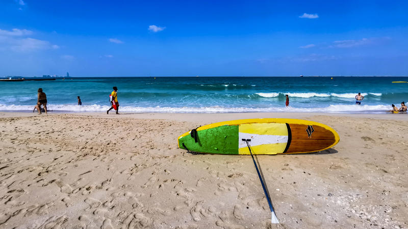 沙漠浪漫之旅迪拜,从天空进入海底