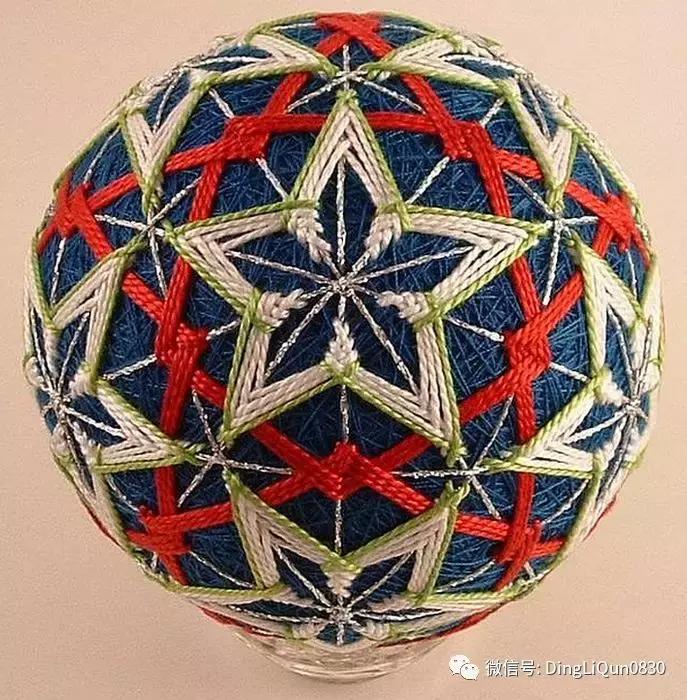 刺绣手鞠球制作步骤,绣手鞠球的正确方法