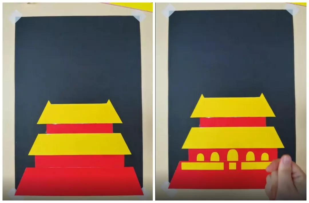 国庆节节祝福祖国幼儿园手工,国庆节节幼儿园手工祖国妈妈我爱你