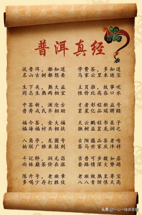 普洱茶新手入门基础知识,普洱茶茶友个人的品鉴心得和感受