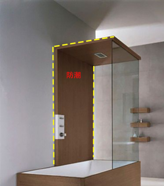 浴缸玻璃隔断卫生间,4平米卫生间浴缸和淋浴房二合一