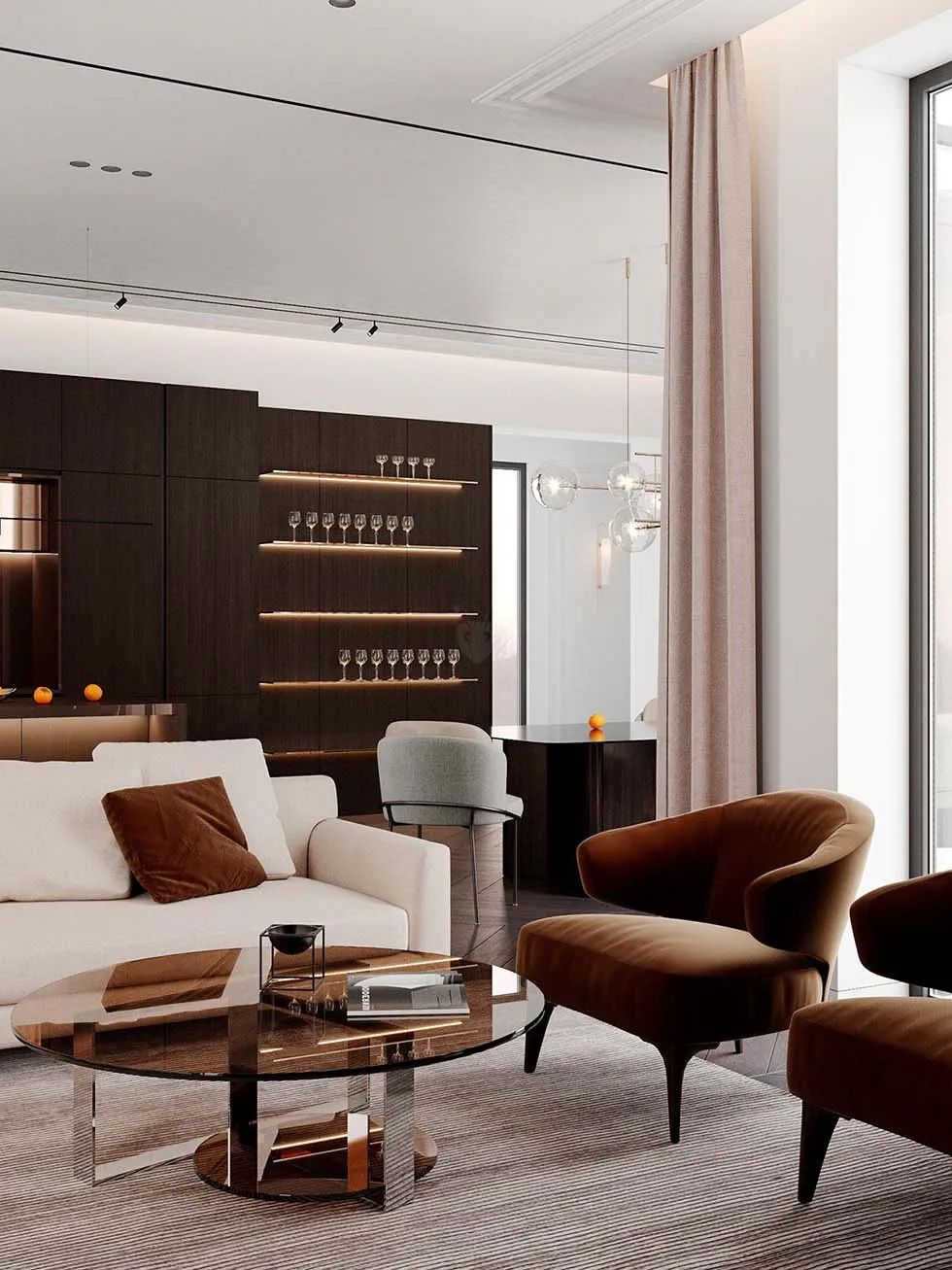 轻熟系（香槟金+烟熏木）|诠释高级的知性