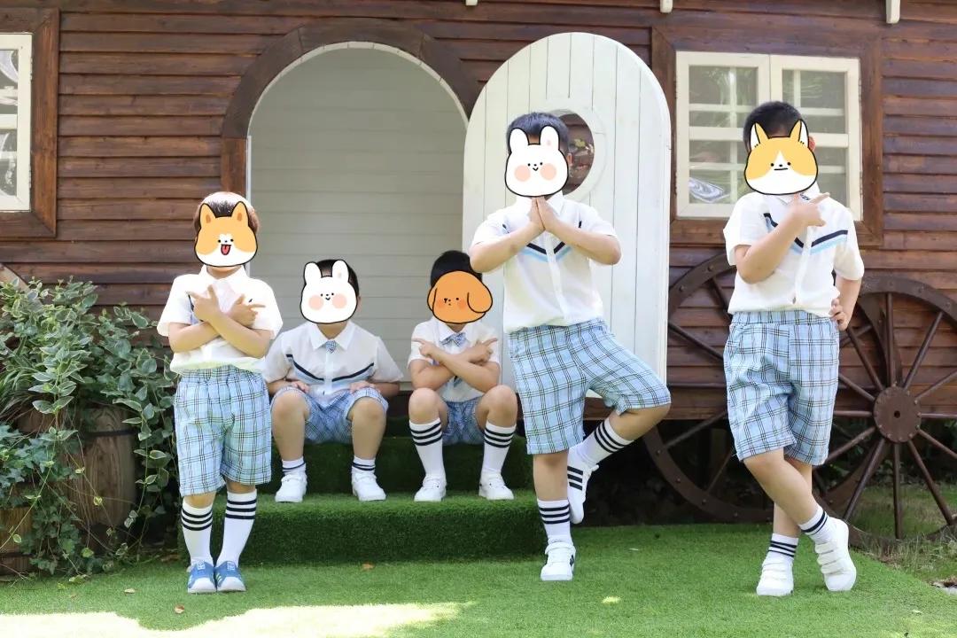 上海中小学好看的校服,上海最美幼儿园校服
