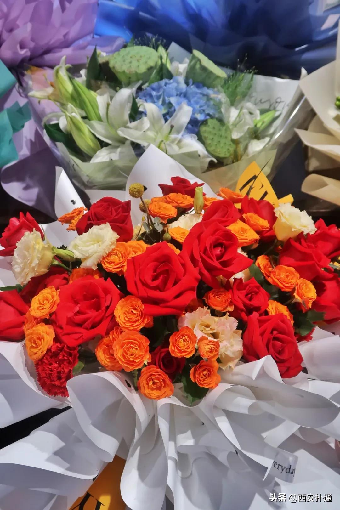 西安花市怎么买花便宜,西安最新花市