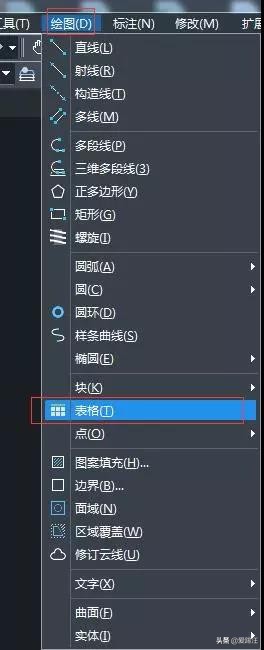 cad中的简单表格调整,cad绘制表格常用的基本方法