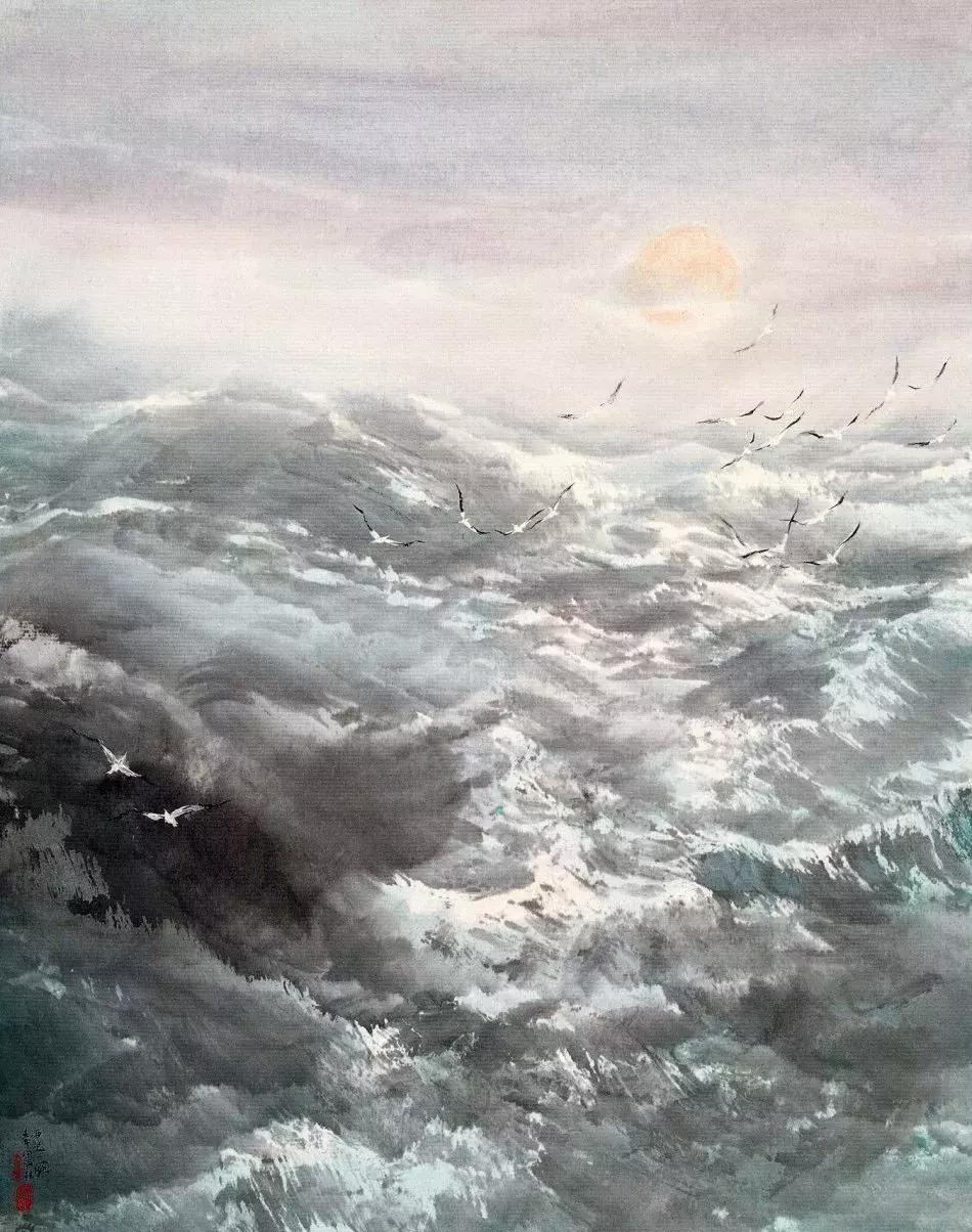 画家宋雨桂作品欣赏,宋雨桂山水书画作品