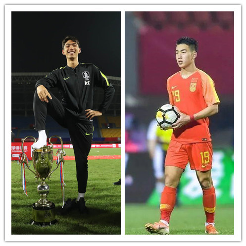 中韩足球比赛回播,2019韩国队脚踩熊猫杯