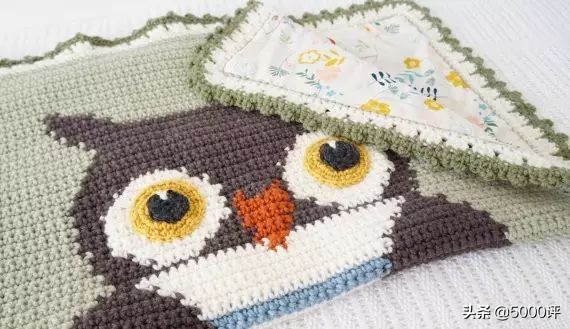 编织宝宝毯教程,编织漂亮婴儿卡通毯子