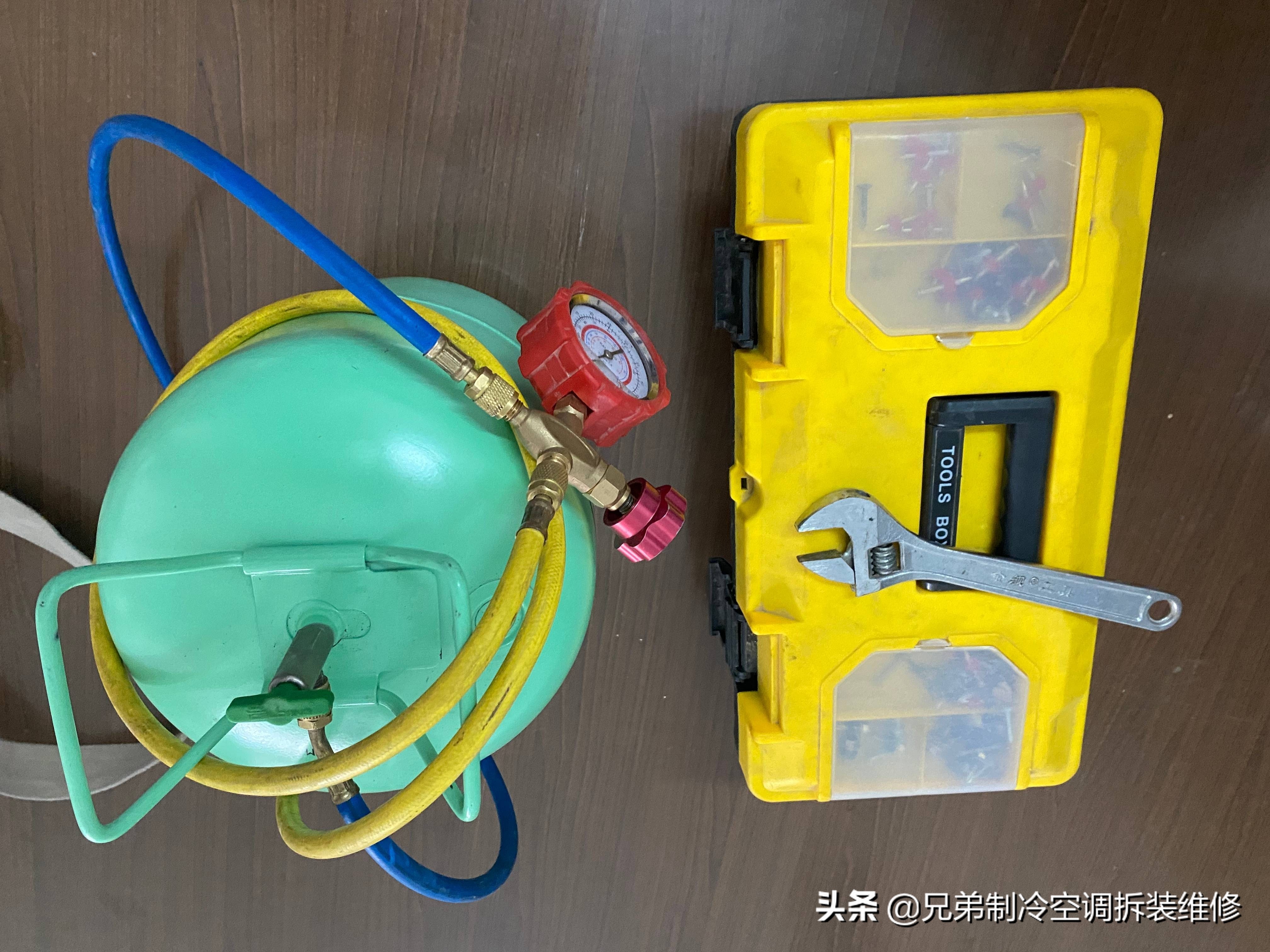 空调加氟不求人超详细加氟教程,空调加氟温度16度加氟加几个压