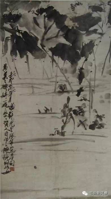 中国绘画大师潘天寿花鸟真迹雅赏,潘天寿诗画作品欣赏