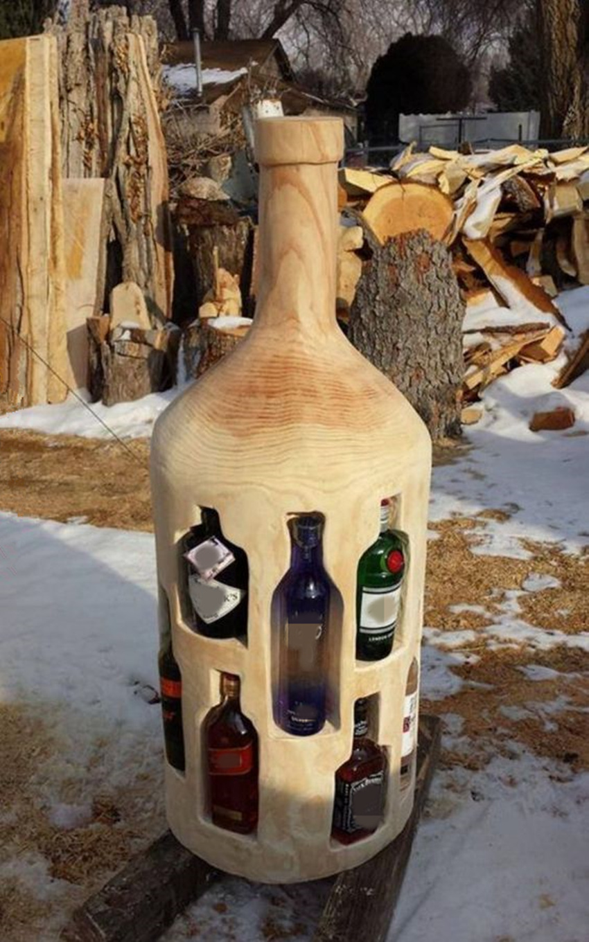 家庭酒柜最新设计,私人房间酒柜设计