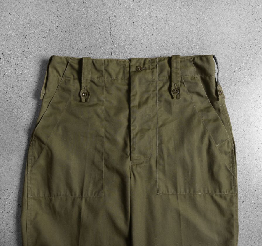 很酷的军装裤,适合学生党的军装裤