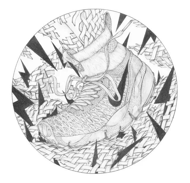 铅笔画耐克,耐克怎样画很好看