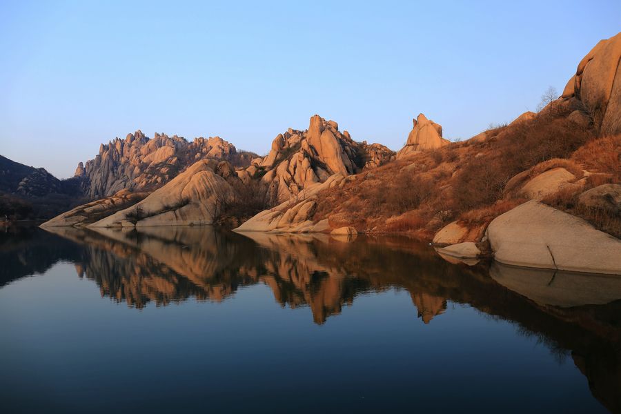 西游记驻马店嵖岈山片段,驻马店嵖岈山西游记视频素材