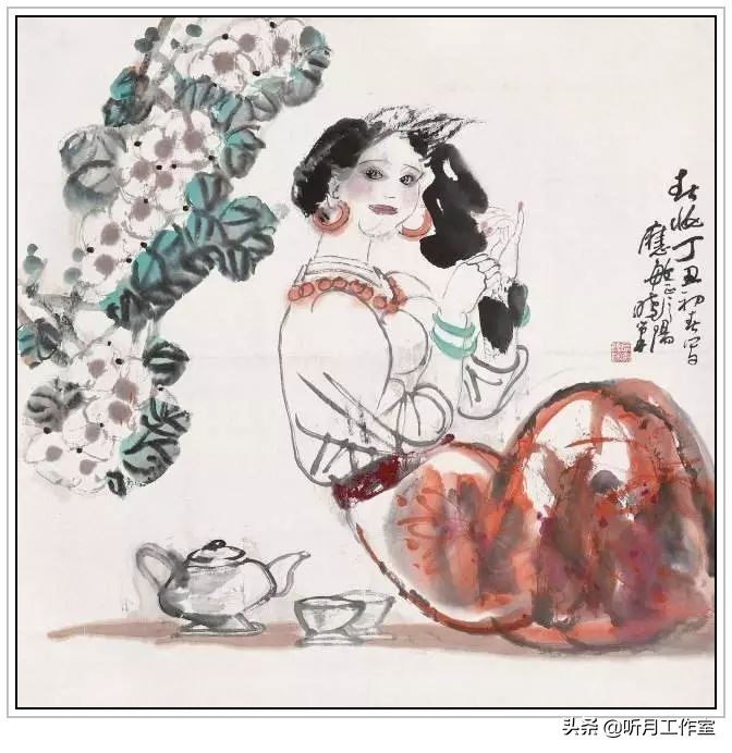 中国画杨晓阳作品欣赏,杨晓阳绘画作品欣赏