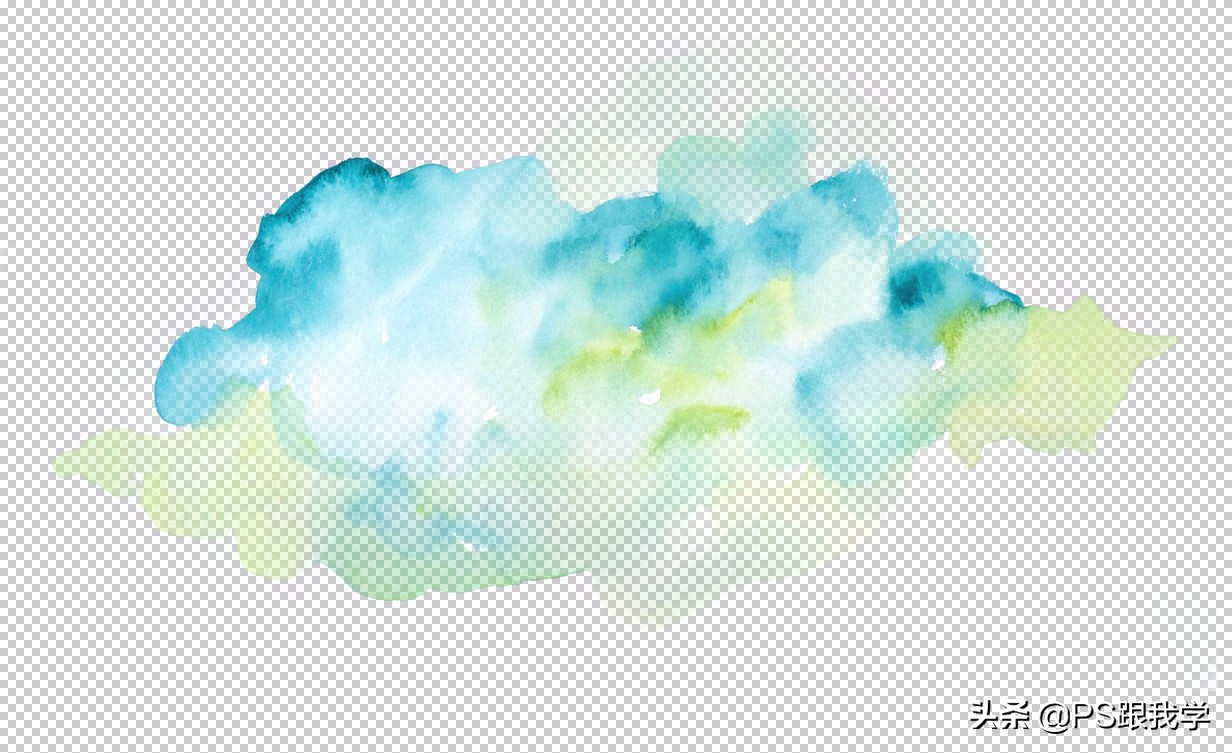 渐变蒙版效果教程,蒙版上用的渐变与溶图