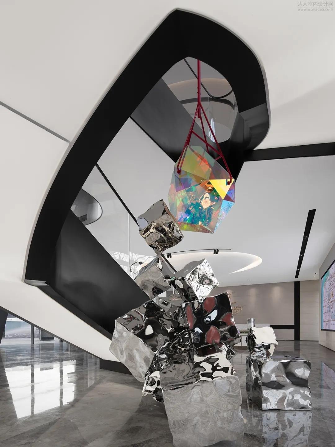 「首发」漪天装饰设计丨南京玄武宝龙城售楼中心