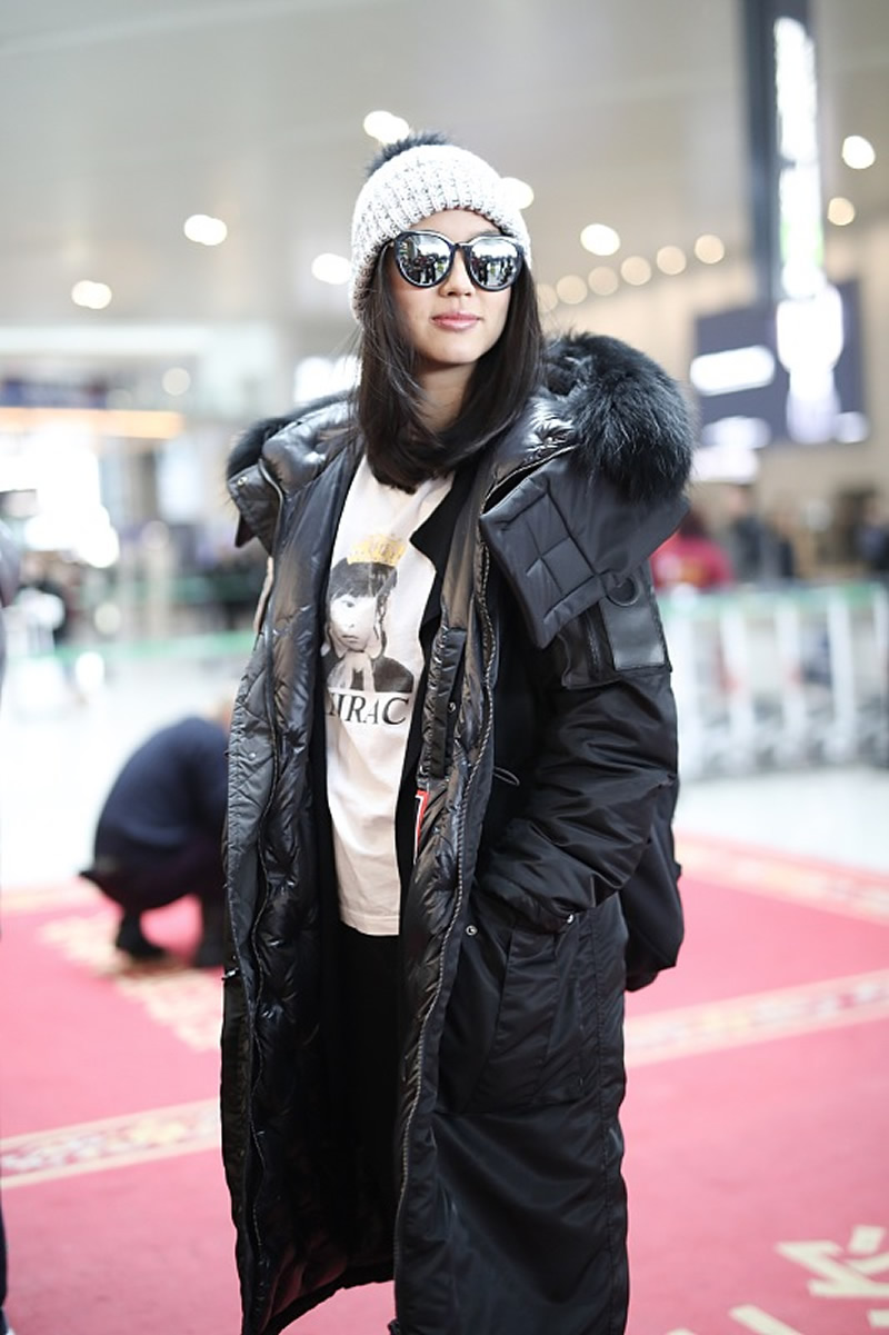 薄毛线帽很长怎么戴好看,毛线帽普通帽子怎么戴好看