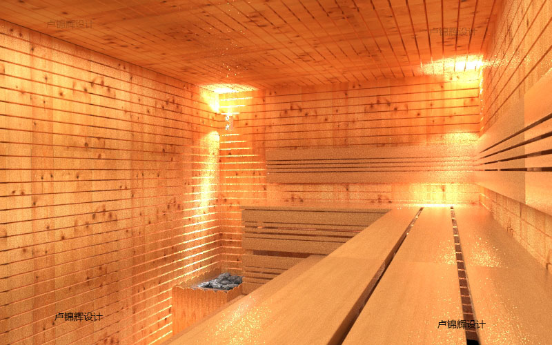小型干蒸桑拿房装修偶尔焗桑拿也是别有一番生活滋味