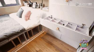 女生独居温馨小窝复式28平,日式28平温馨小窝改造