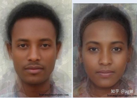 「世界人类图鉴」人类的摇篮：撒哈拉以南非洲居民的平均脸