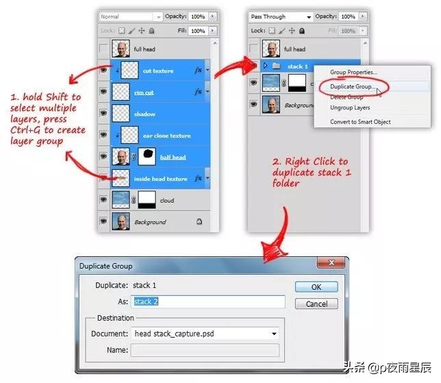 ps制作超现实创意人像,通过ps制作一幅超现实人像特效
