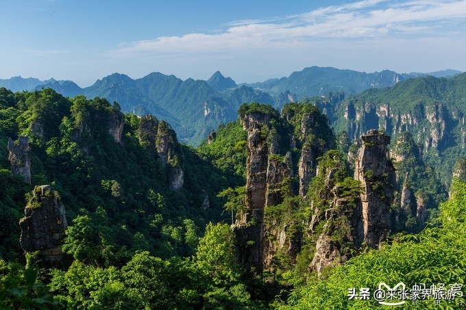 张家界武陵源天门山三日游团购,天门山森林公园张家界自由行攻略