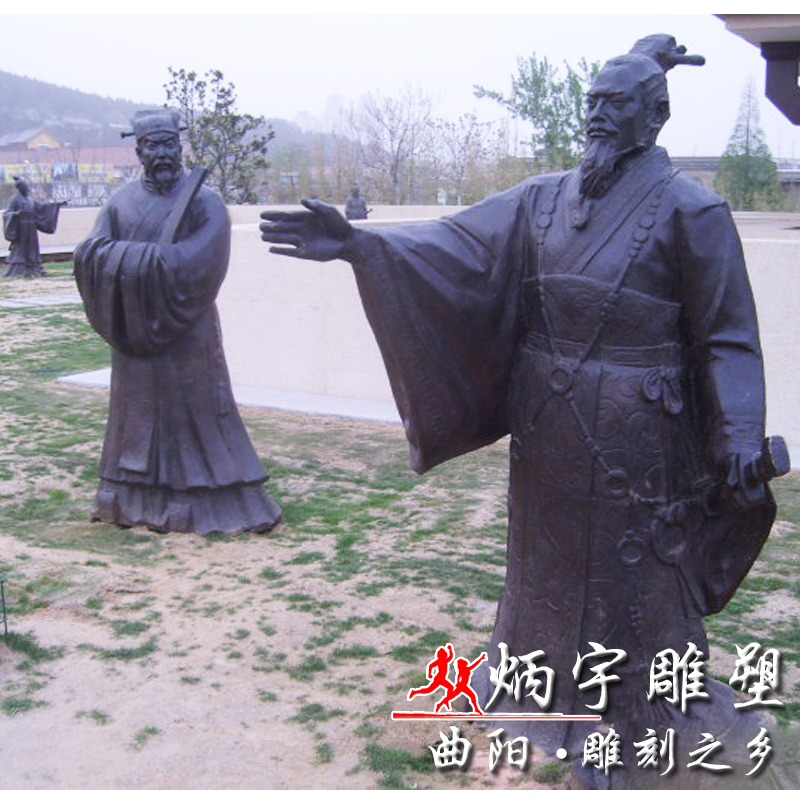 徐州楚王陵园雕塑,徐州历史人物雕像