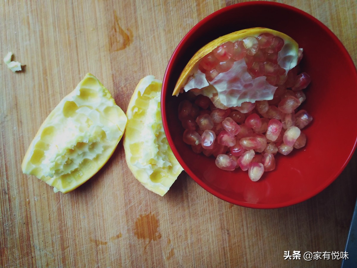 推荐四种方法轻松剥石榴,怎么快速的剥石榴小窍门
