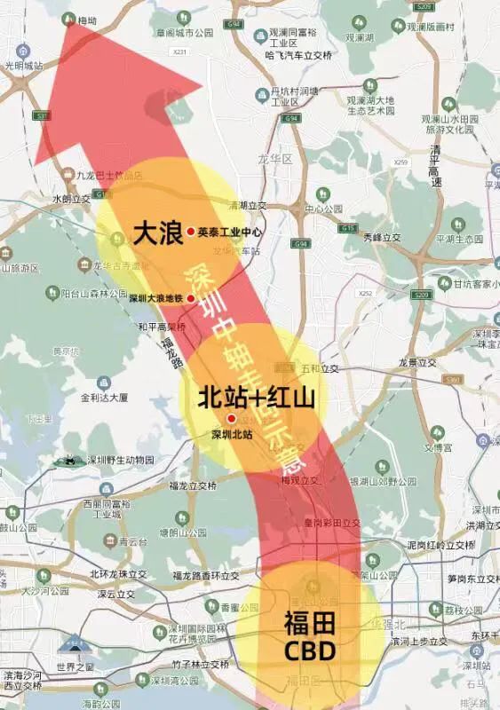 史上最猛土拍后，大浪强势杀出，晋级深圳中轴中心