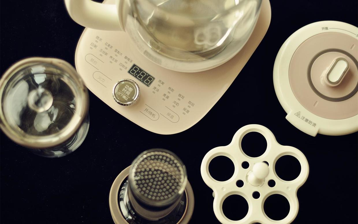 小熊养生壶全自动多功能家用小型,养生壶小熊机械款