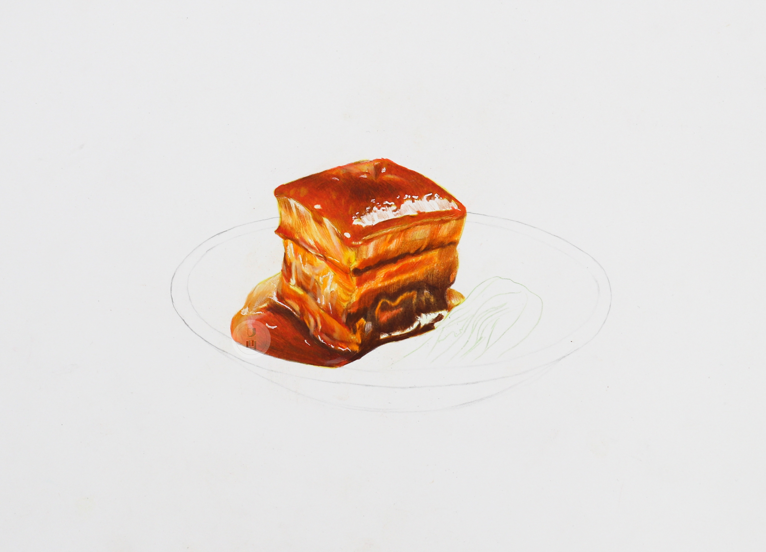 彩铅手绘入门教程零基础,彩铅怎么弄胭脂红