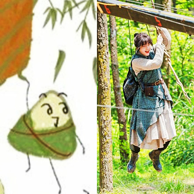 肖战端午节画粽子花絮,肖战端午手绘粽子热搜