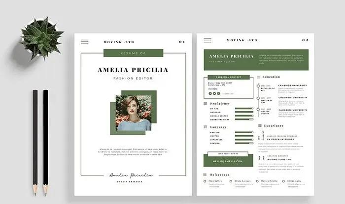如何制作一份极简简历模板,优质简历模板怎么制作