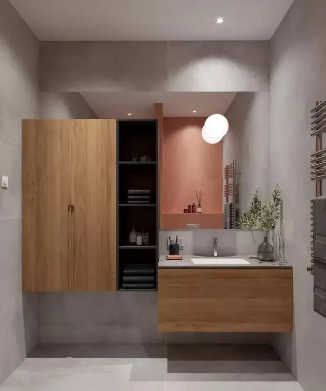 小的卫生间如何选浴室柜,卫生间浴室柜怎么选