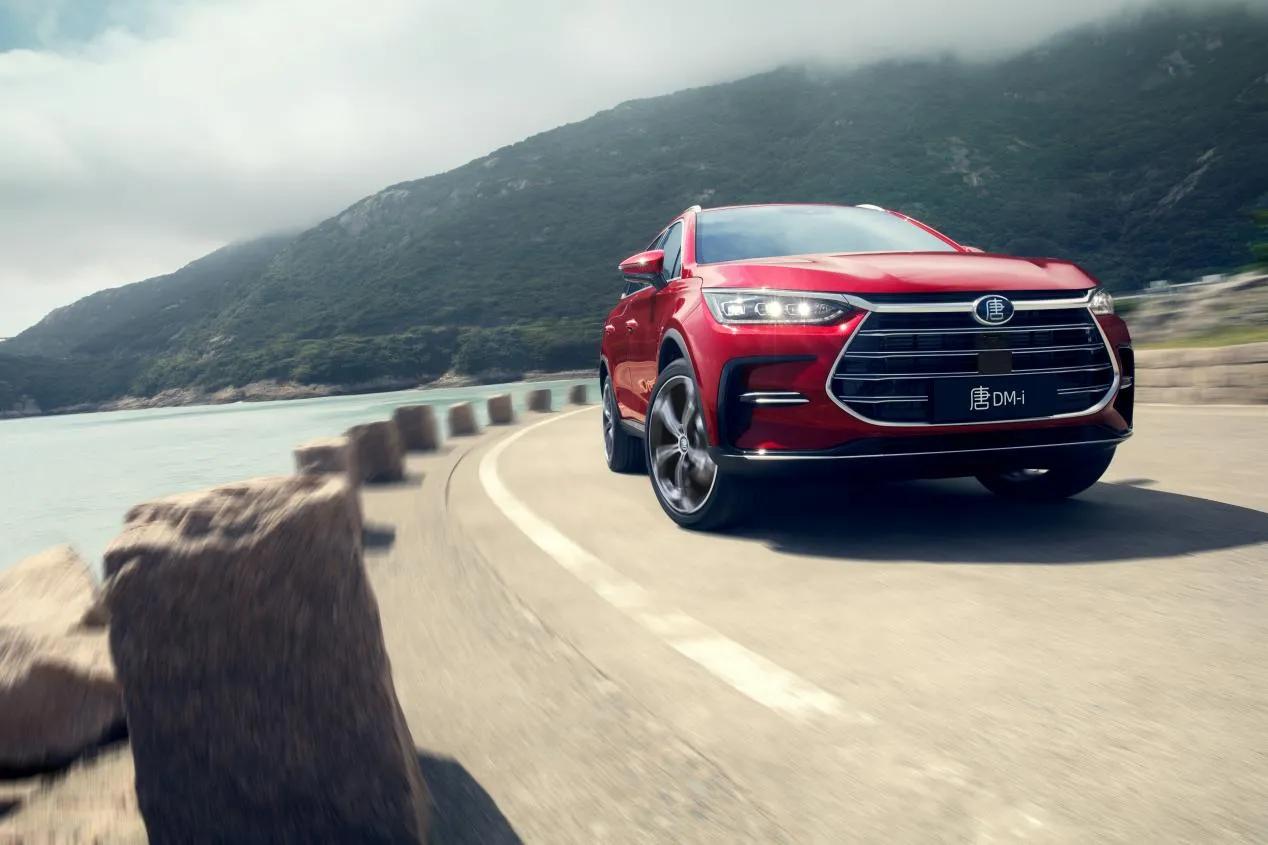 2024款唐dm-i冠军版200km实测,唐dmi一箱油满电能跑多远