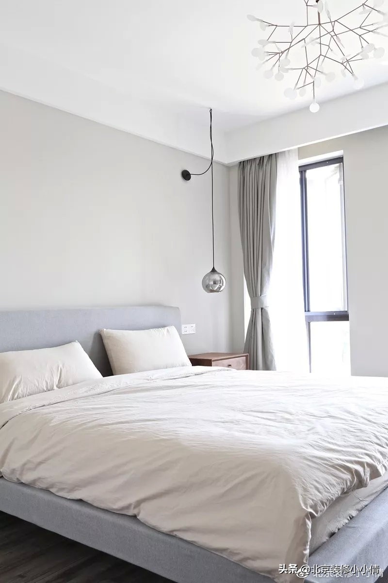 80平米两居北欧风格装修,北欧小户型客厅吧台