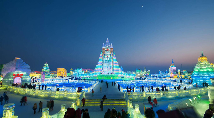 冬季去哈尔滨看雪一定别忘了,北国冰城哈尔滨