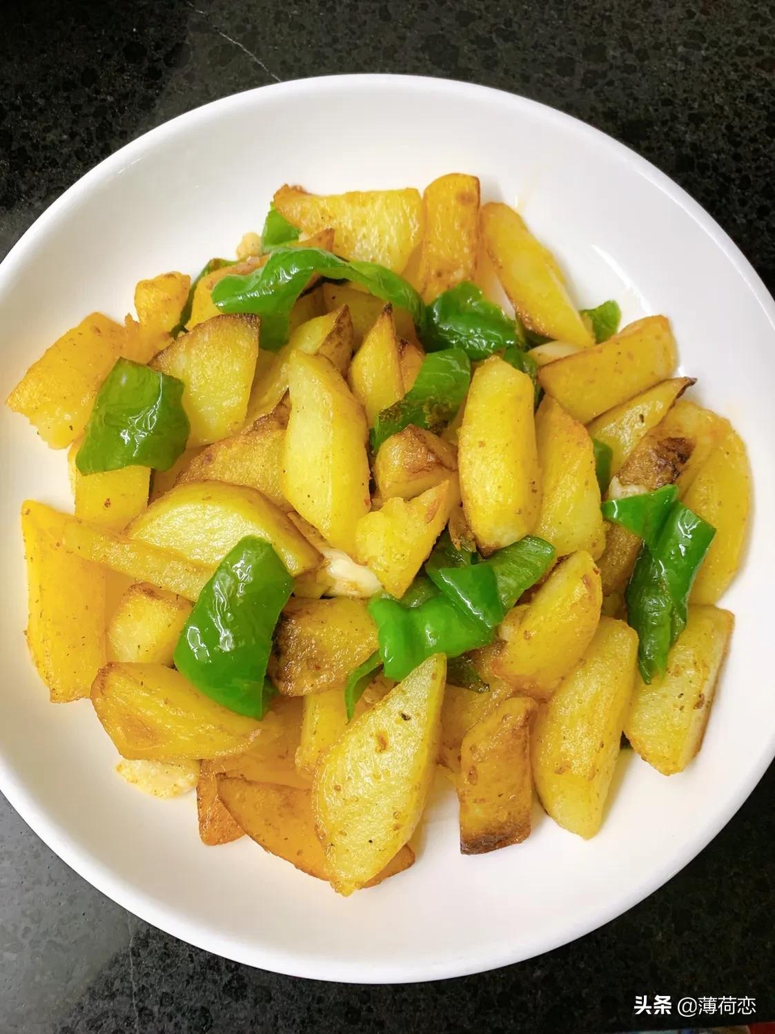 煎土豆块土豆饼,土豆的做法简单好吃土豆饼