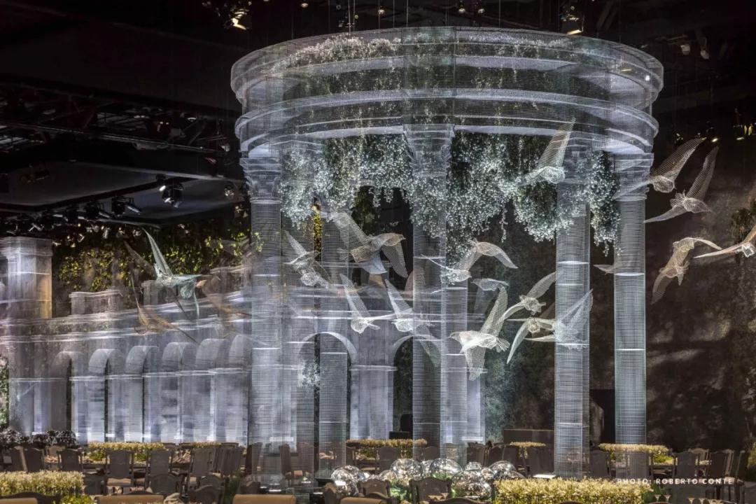 这才是婚礼真正应该有的样子,前院办婚礼后院摆酒席