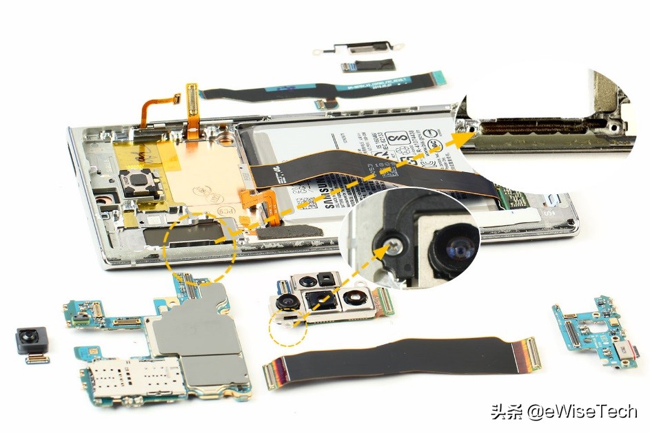 eWiseTech拆解：Note10+5G的S-Pen都更新了哪些？