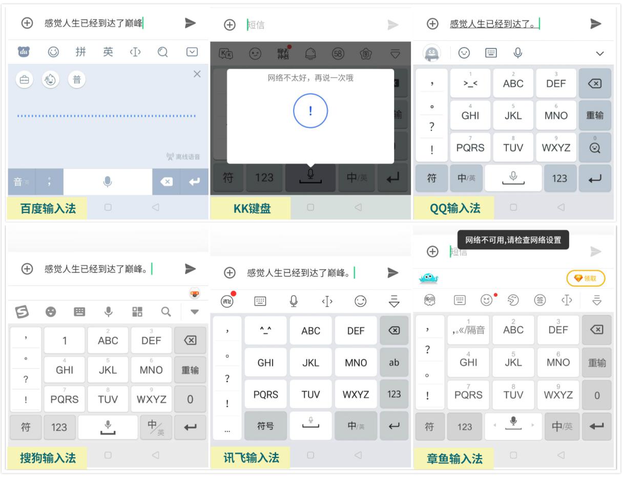 电脑输入法横评,手机输入法横评
